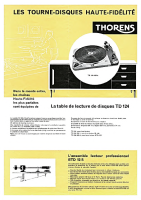 Thorens 1964-Brochure